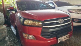 Red Toyota Innova 2017 for sale in Quezon City 
