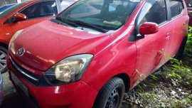 Selling Red Toyota Wigo 2016 Manual Gasoline at 7000 km 