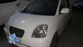 White Kia Picanto 2007 Hatchback Automatic Gasoline for sale 