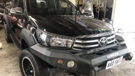 Black Toyota Hilux 2016 Automatic Diesel for sale 