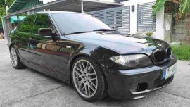 Black Bmw 318I 2003 at 100000 km for sale