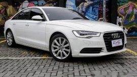 Selling White Audi A6 2012 in Quezon City