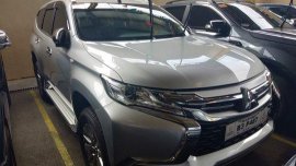 Silver Mitsubishi Montero Sport 2018 Manual Diesel for sale