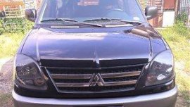 Black Mitsubishi Adventure 2011 Manual Diesel for sale