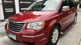 Selling Red Chrysler Town And Country 2010 Automatic Diesel 