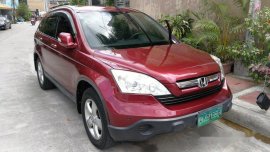 Selling Red Honda Cr-V 2007 Automatic Gasoline