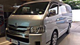 Selling Silver Toyota Hiace 2017 Van Automatic Diesel at 5600 km 