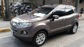Grey Ford Ecosport 2015 Automatic Gasoline for sale