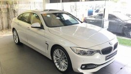 White Bmw 420D 2017 at 9200 km for sale