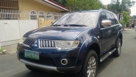 Selling Blue Mitsubishi Montero Sport 2009 at 60000 km 