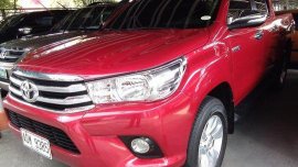 Red Toyota Hilux 2016 Manual Diesel for sale 