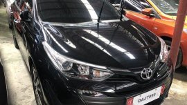 Black Toyota Vios 2018 Automatic Gasoline for sale