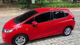 Selling Red Honda Jazz 2017 Automatic Gasoline