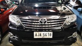 Selling Black Toyota Fortuner 2015 in Manila 