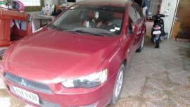 Selling Red Mitsubishi Lancer Ex 2014 Manual Gasoline at 69752 km 
