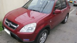 Sell Red 2003 Honda Cr-V at 105000 km in Makati 