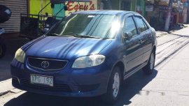Blue Toyota Vios 2004 at 90000 km for sale
