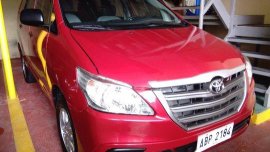 Selling Red Toyota Innova 2016 Automatic Diesel at 42186 km 
