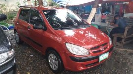 Orange Hyundai Getz 2007 Manual for sale