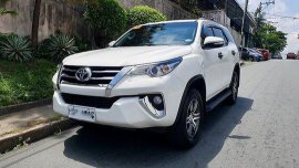 White Toyota Fortuner 2017 at 23000 km for sale 