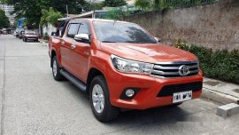 Sell Orange 2017 Toyota Hilux Automatic Diesel at 28000 km 