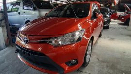 Orange Toyota Vios 2017 for sale in Quezon City 
