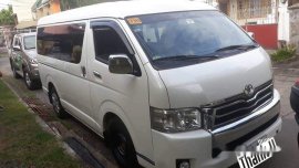 Selling White Toyota Hiace 2018 in Taguig 
