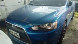 Sell Blue 2014 Mitsubishi Lancer Ex at 34000 km 