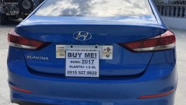 Blue Hyundai Elantra 2018 Sedan at 3500 km for sale 