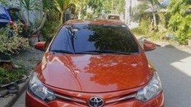 Selling Orange Toyota Vios 2015 Manual Gasoline at 43000 km