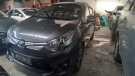 Grey Toyota Wigo 2018 at 6800 km for sale 