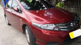 Selling Red Honda City 2012 Manual at 18000 km 