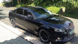 Sell Black 2009 Audi A4 Automatic Gasoline at 43500 km 