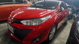 Red Toyota Yaris 2018 Manual at 9600 km for sale