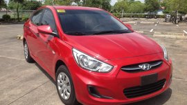 Selling Red Hyundai Accent 2017 at 6000 km in Lucena 