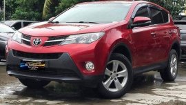 Red Toyota Rav4 2014 for sale in Makati