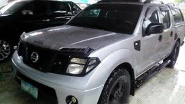 Selling Silver Nissan Frontier Navara 2008 at 80000 km 