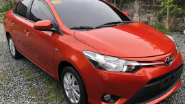 Selling Orange Toyota Vios 2016 Automatic in Pampanga 