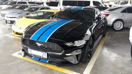 Black Ford Mustang 2019 Automatic Gasoline for sale 