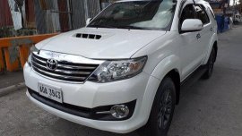 White Toyota Fortuner 2015 for sale in Marikina