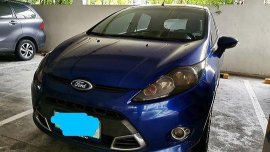 Blue Ford Fiesta 2011 at 98500 km for sale in Muntinlupa