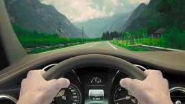 What should be avoided when driving a car other than distracted driving?