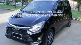Black Toyota Wigo 2018 at 25000 km for sale 
