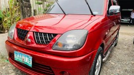 Red 2009 Mitsubishi Adventure Manual Diesel for sale 
