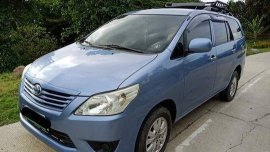 Sell Blue 2013 Toyota Innova Manual Diesel at 145000 km 