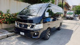 Black Nissan Nv350 Urvan 2017 Manual Diesel for sale 