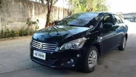 Black Suzuki Ciaz 2016 Manual Gasoline for sale 