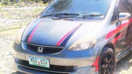 Grey Honda Fit 2014 at 56000 km for sale