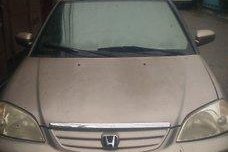 Beige Honda Civic 2001 Automatic Gasoline for sale