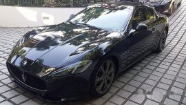 Black Maserati Granturismo 2014 at 18000 km for sale 
